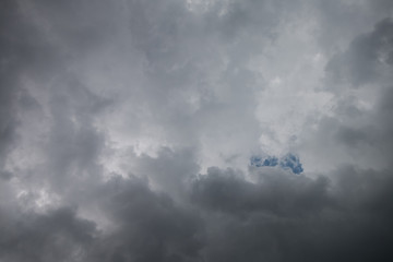 Fototapeta na wymiar sky with clouds in rainy season