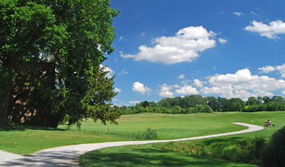 Paysage de printemps