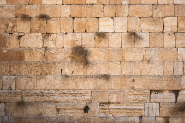 Western Wall in Jerusalem, Israel