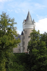 Fototapeta na wymiar Zleby castle. Bohemia, Czech Republic