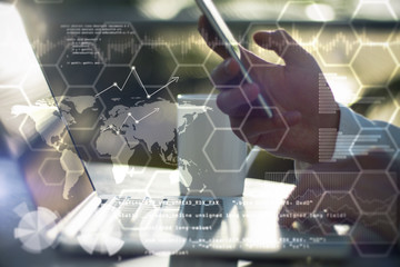 Technology and futuristic concept