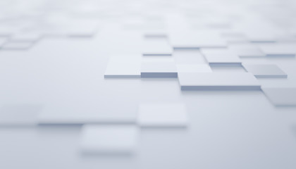 Abstract 3d render, futuristic design, modern background