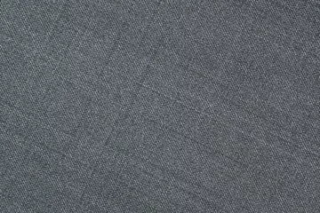Deurstickers Gray fabric texture. Textile background. © ysuel