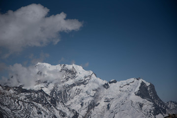 a harsh ascent of Mount Kailash in Tibet with a fantastic panorama