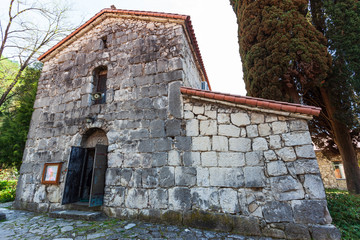 Fototapeta na wymiar Old Church in Abkhazia