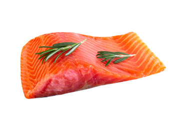 salmon isolated