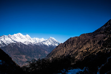 Fototapeta premium high altitude mountaineering base camp Nepal