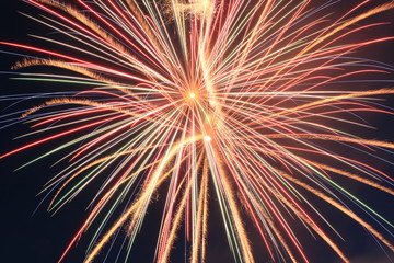Fototapeta premium fireworks in the sky
