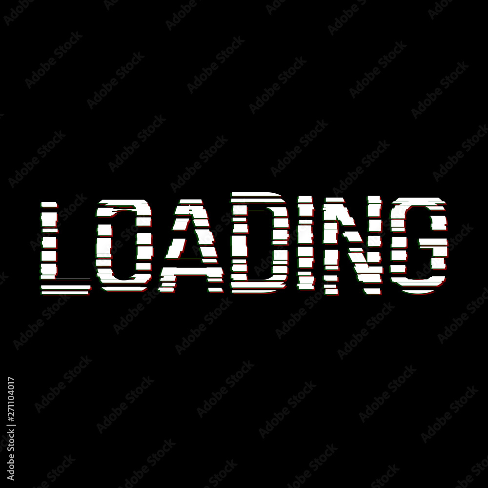 Poster load icon vector. system update. loading vector. loading bar icon. vector illustration.