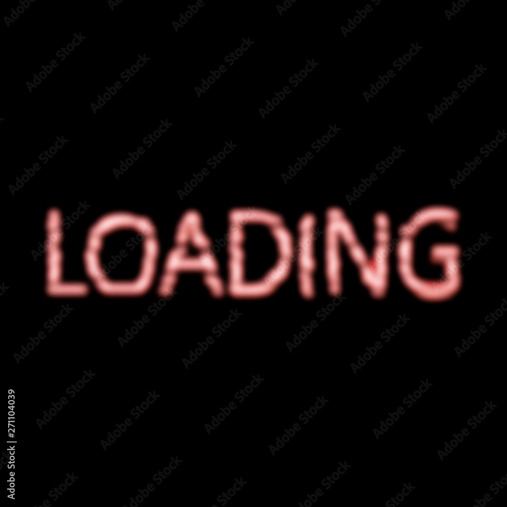 Poster load icon vector. system update. loading vector. loading bar icon. vector illustration.