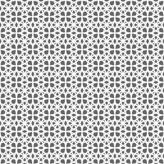 seamless geometric background of intersecting circles white on grey background