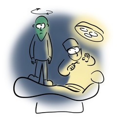 Dentist chair and vestibular disorder