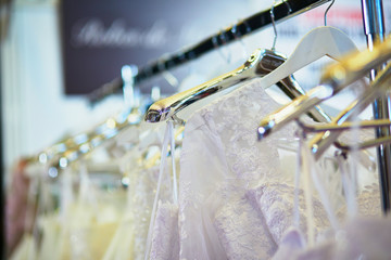 Collection of elegant wedding dresses