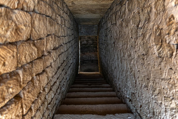 The entrance to the ancient well