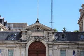 Préfecture de l'Isère à Grenoble ville, place de Verdun.