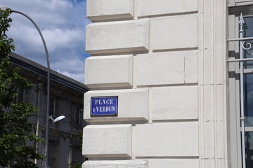 Place de Verdun dans la ville de Grenoble