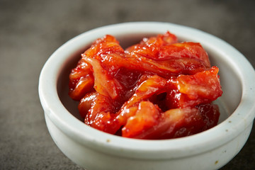 Jeotgal, Korean salted fermented seafood 