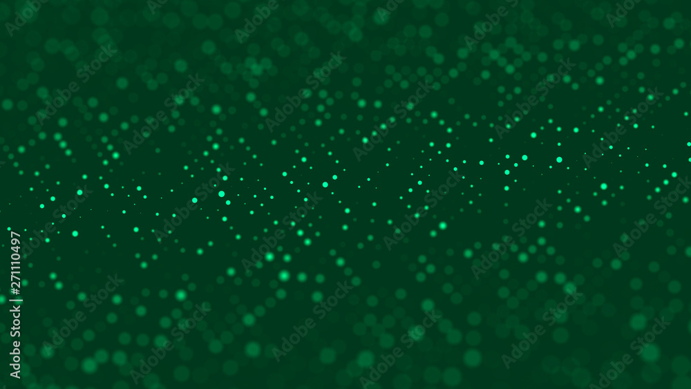 Poster halftone pattern. green composition. glitch background. gradient design background. abstract dotted 