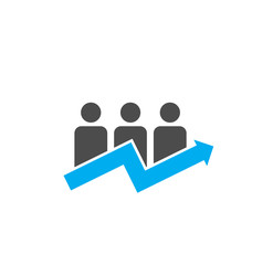 Performance icon on background for graphic and web design. Simple illustration. Internet concept symbol for website button or mobile app.