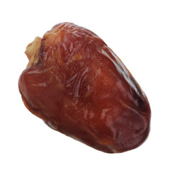 dried fig isolated on white background