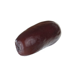 dried fig isolated on white background