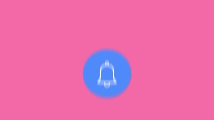 youtube Dynamic reminder for viewers. Channel Subscribe Button, Like Button and Notification Bell Being Clicked