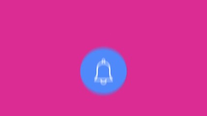 youtube Dynamic reminder for viewers. Channel Subscribe Button, Like Button and Notification Bell Being Clicked