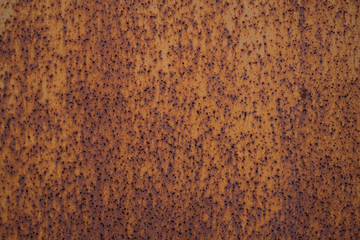 Weathered Rusty Metal Surface