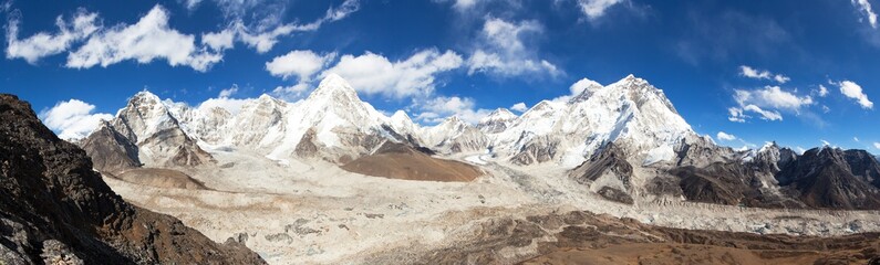 Everest Kala Patthar Nuptse Nepal Himalayas mountains