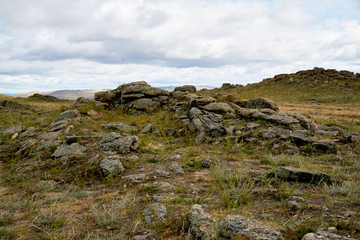 Ancient Rocks on Olkhon Island