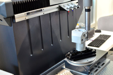 High technology and accuracy of vision measuring system for quality control in industrial work.  High precision dimension checking machine with automatic programing