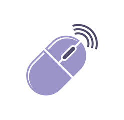 Computer hardware icon on background for graphic and web design. Simple illustration. Internet concept symbol for website button or mobile app.