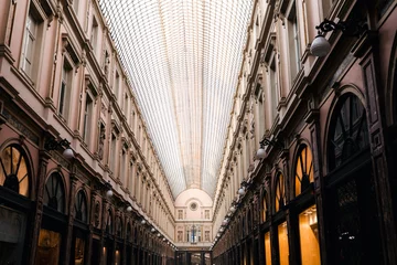 Foto op Plexiglas Royal Galleries of Saint Hubert in Brussels, Belgium © LALSSTOCK