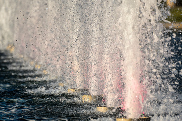 Żywioł wody - fontanna