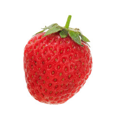 fresh strawberry isolated on white background