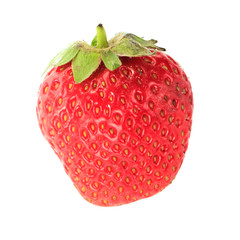 fresh strawberry isolated on white background