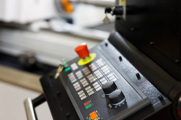 CNC machine control panel