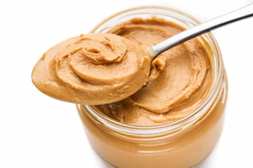 Peanut butter in jar