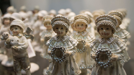 decorate Christmas and New Year's holidays with beautiful figures