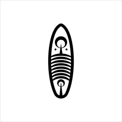 Surfboard Icon, Surf Board Icon, Water Sport Icon