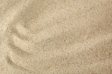 Close up sand texture. Full frame background. Top view