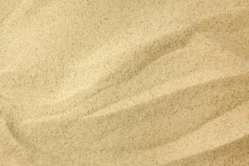 Fototapeta na wymiar Close up sand texture. Full frame background. Top view