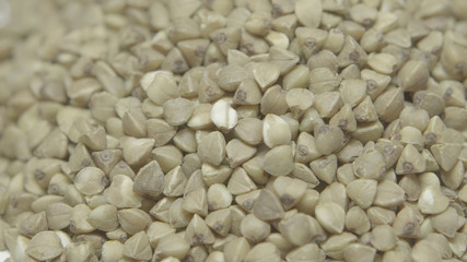 buckwheat in high quality on white background