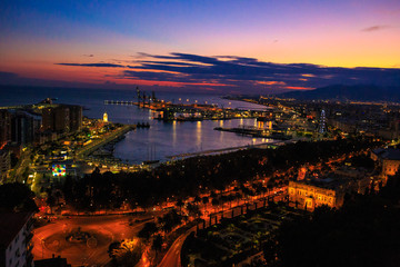 Fototapeta premium Malaga Spain Costa del Sol 