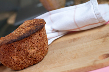 homemade bread, organic food background