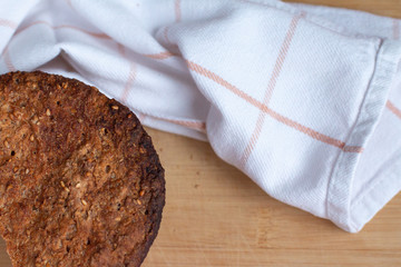 homemade bread, organic food background