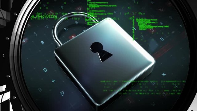 Lock and program codes in a vault