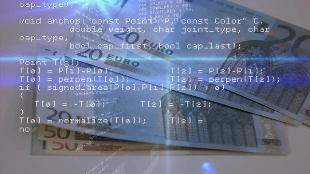 Program codes and euros