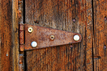 Antique Door Hinge