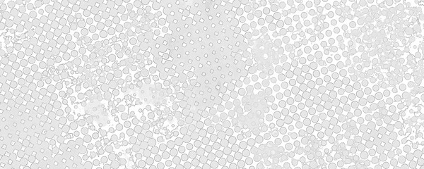 Monochrome grunge background of spots halftone.